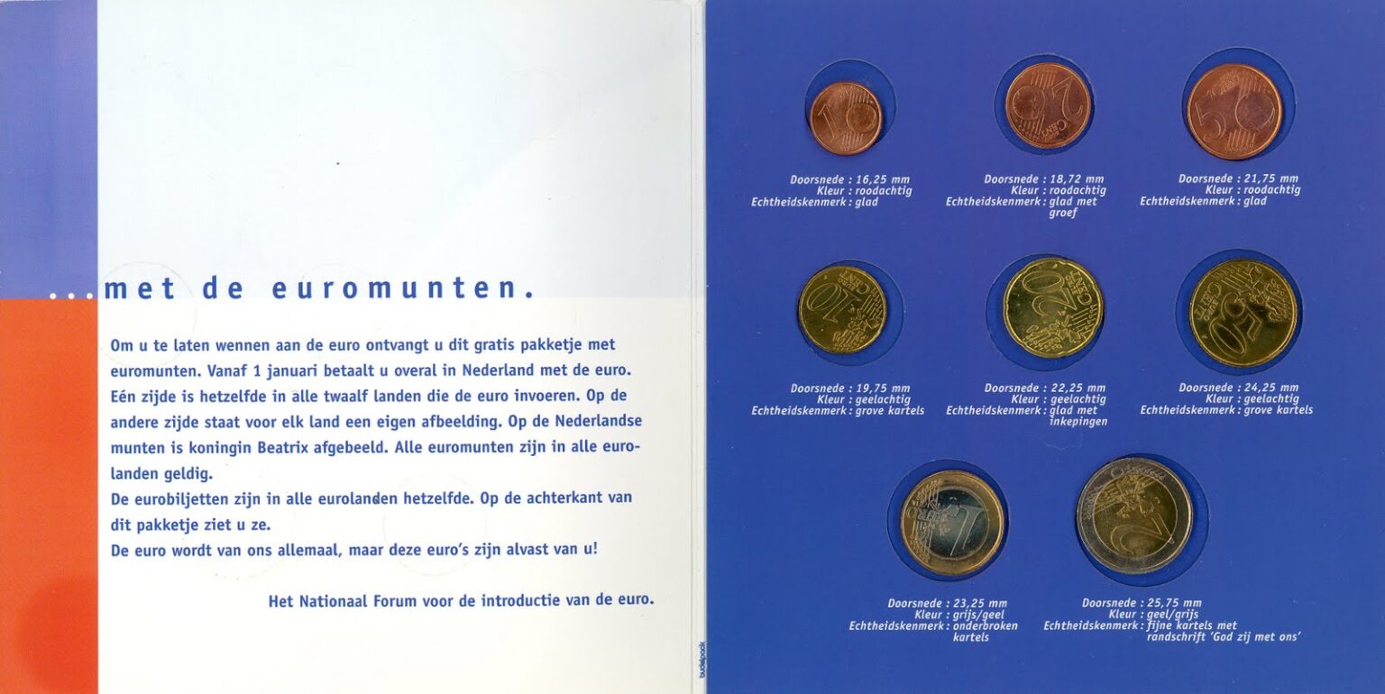 Zalmkit - Eurokit ter kennismaking met de Euro » Euromunten.net