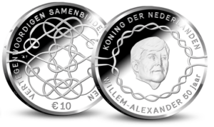 10 euro 50ste verjaardag Koning Willem Alexander 2017