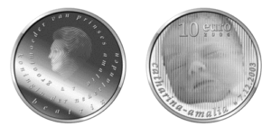 10 euro geboortemunt Catharina Amalia 2003