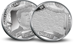 10 euro inhuldiging Koning Willem Alexander in 2013