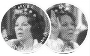 10 euro zilveren regeringsjubileum Koningin Beatrix 2005