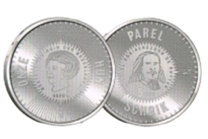 5 euro herdenkingsmunt ter ere van de 400ste geboortedag van Michiel de Ruyter 2007