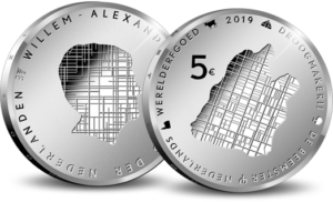 5 euro werelderfgoed Droogmakerij De Beemster 2019