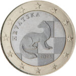 1 euro munt van Kroatië