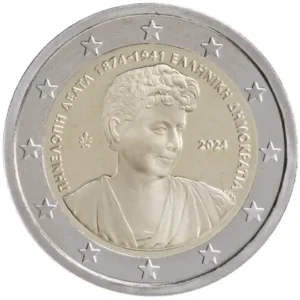 2 euro 150e geboortedag Penelope Delta Griekenland 2024