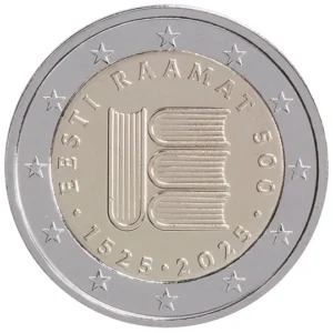 2 euro 500 jaar Estse taal