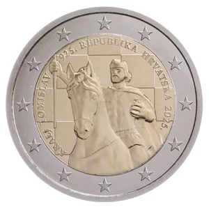 2 euro kroatie 1100 jaar