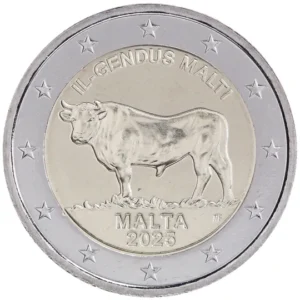 2 euro Maltese Os 2025