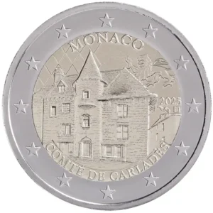 2 euro graafschap Carlades Monaco 2025