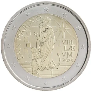 2 euro San Marino jubeljaar 2025