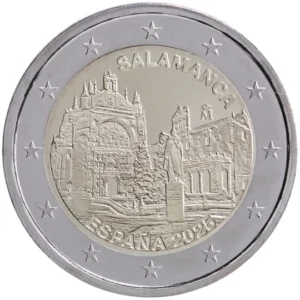 2 euro Spanje Salamanca UNESCO 2025
