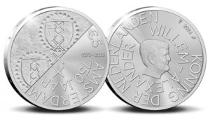 5 euro 2025 750 jaar Amsterdam